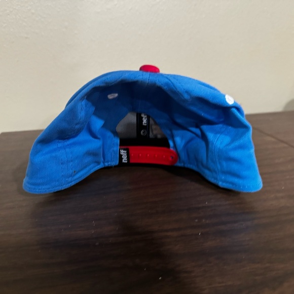 Neff blue/tie dye brim SnapBack - Picture 4 of 5